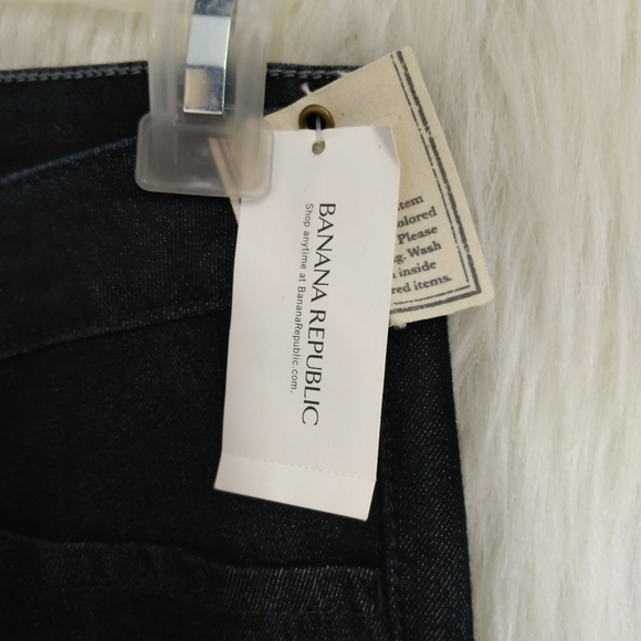 Banana Republic Blue Denim straight Leg Jeans Size 26 - Picture 12 of 15
